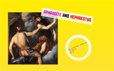 Aphrodite and Hephaestus by Kathleen Segovia