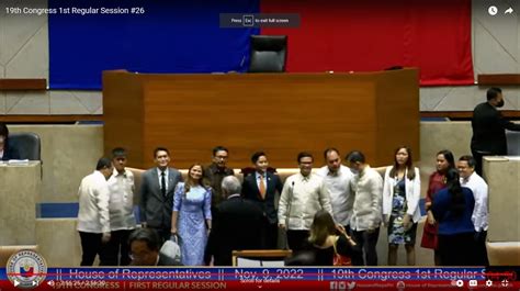 Picture Taking at the House of Representatives after Session No. 26 ...