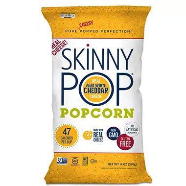 SkinnyPop Popcorn, Aged White Cheddar (14 oz.) - Sam's Club