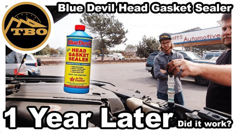 Blue Devil Head Gasket Sealer: 1 Year Later - YouTube