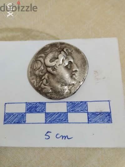 Ancient Greek Lysimachus Silver Tetradrachm year 305 BC - تحف ومقتنيات - 110331332