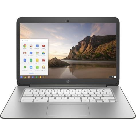 HP Chromebook 14", ARM Cortex A15, 2GB RAM, 16GB SSD, Chrome OS, White, 14-x013dx (Refurbished ...