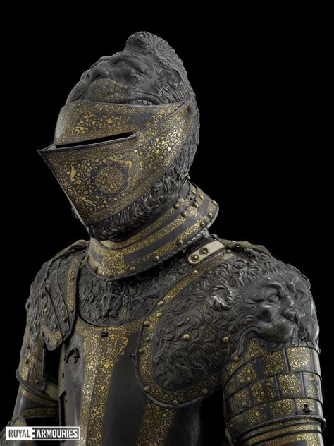 Armour - Lion armour Possibly of King Henri II of France - Royal ...