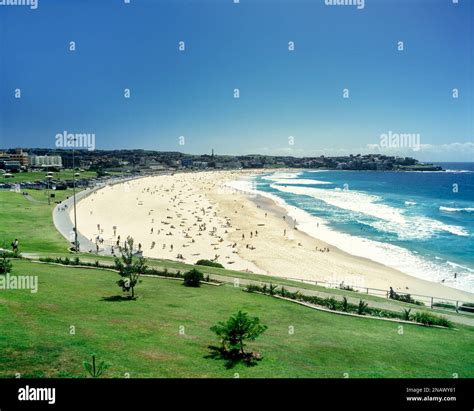 BONDI BEACH BONDI BAY SYDNEY NEW SOUTH WALES AUSTRALIA Stock Photo - Alamy