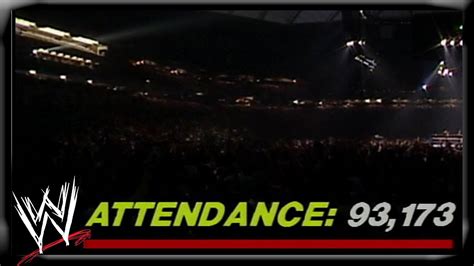 WrestleMania III breaks WWE's all-time attendance record: WrestleMania III - YouTube