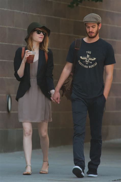 Emma Stone With Boyfriend - Out in New York City - June 2014 • CelebMafia