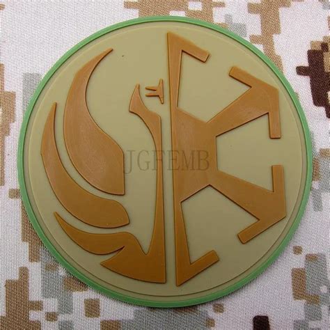 Multicam The Jedi Order Insignia Old Republic Logo 3D PVC patch PB1461-in Patches from Home ...