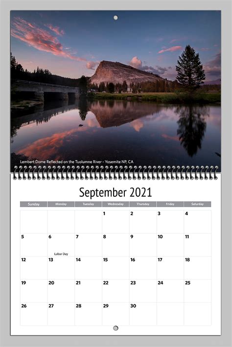 2021 Wall Calendar Landscape Photography | Etsy