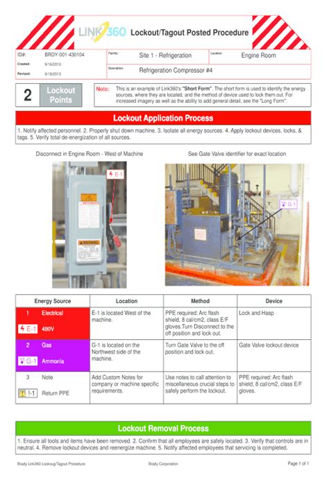 Printable Lockout Tagout Forms - Printable Word Searches