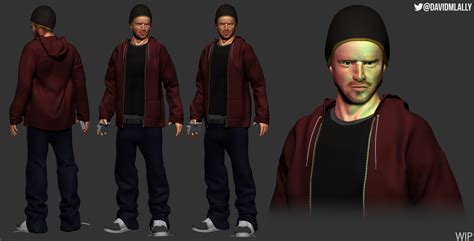 Jesse Pinkman (Breaking Bad) — polycount