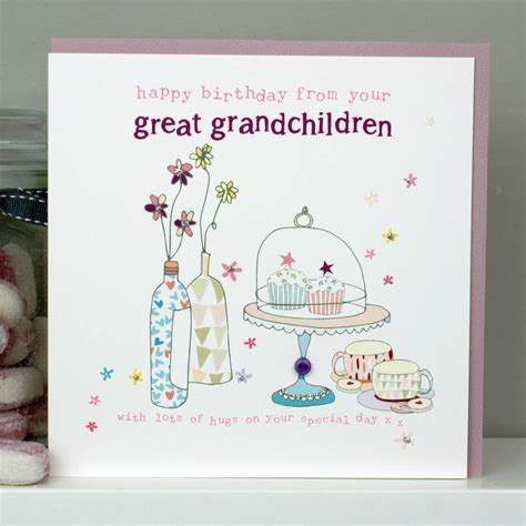 great grandparent birthday card by molly mae | notonthehighstreet.com