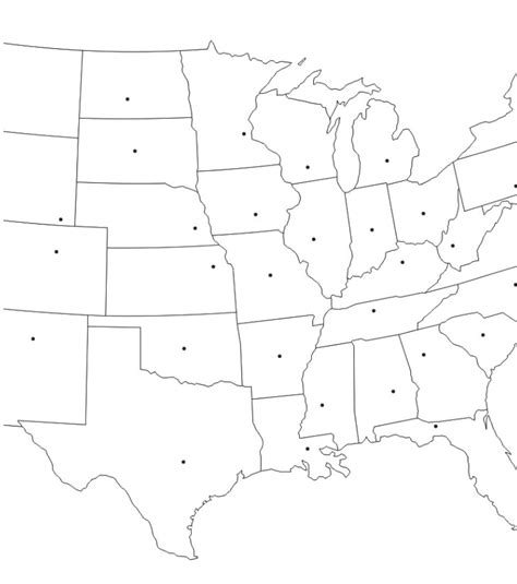 Midwest Capitals - Map Diagram | Quizlet