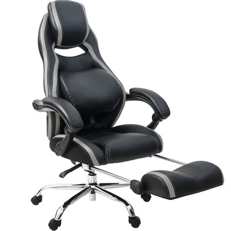 Ergonomic Office Chairs with adjustable lumbar support Executive Swivel High Back Multifunction ...