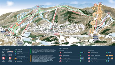 Mountain Creek Trail Map | SkiCentral.com