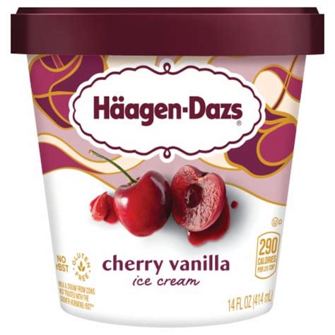 Häagen-Dazs Cherry Vanilla Ice Cream, 14 fl oz - Kroger