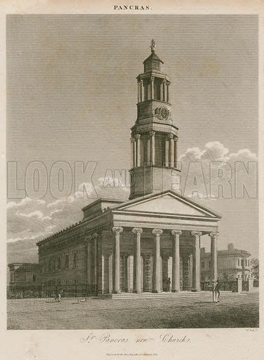 St Pancras new Church, London stock image | Look and Learn