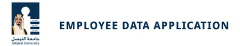 Alfaisal Employee Data Application