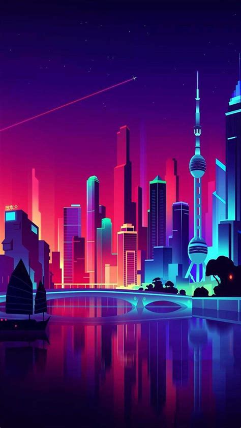 Neon City Wallpapers - iXpap