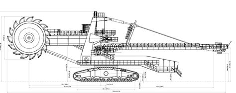 Bucket Wheel Excavator Diagram