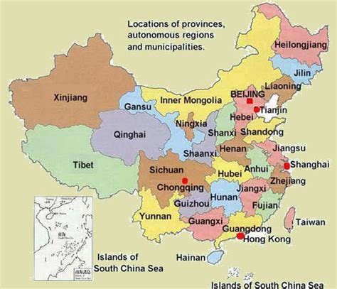 √ China National Parks Map