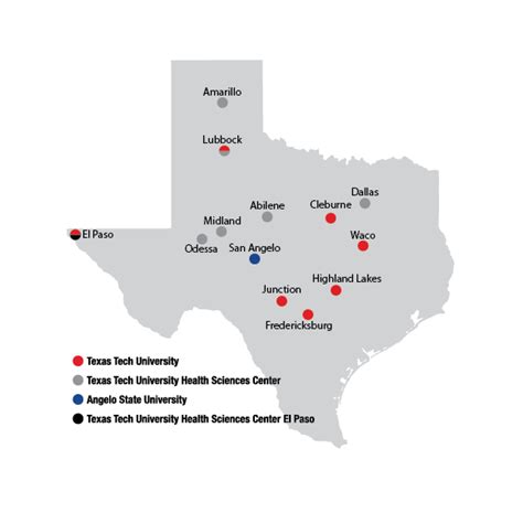 Campuses & Academic Sites | Texas Tech University System