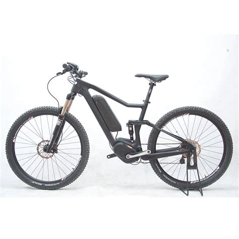 27.5inch carbon fiber ebike Carbon fiber full suspension soft tail carbon fiber electric ...