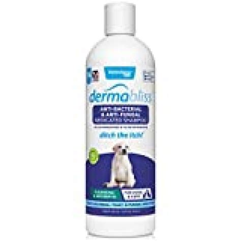 VETNIQUE LABS Dermabliss Anti-Bacterial & Antifungal Medicated Dog Shampoo Ketoconazole Shampoo ...