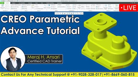 Creo Tutorial | Mastering Creo : A Comprehensive Tutorial for Beginners ...