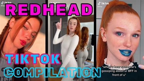 TikTok Girls Compilation: We Love RedHeads - YouTube