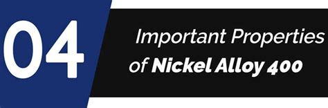 Important Properties of Nickel Alloy 400 - Arch City Steel