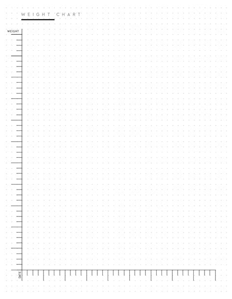 Free Printable Weight Loss Graph - World of Printables