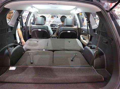 2018 Hyundai Santa Fe Image Interior Folded Seats