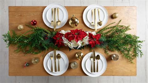 Create a Christmas in July table setting | Spotlight Australia