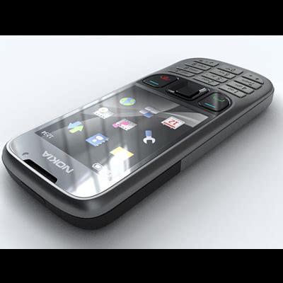 nokia 6303 classic 3d model