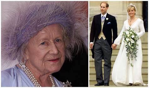 Sophie Wessex had strict dress code at wedding - but Queen Mother ...