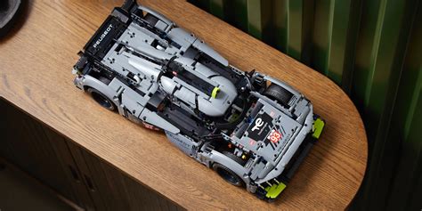 LEGO debuts new 1,800-piece Technic Peugeot 9X8 hypercar with glow-in-the-dark headlights