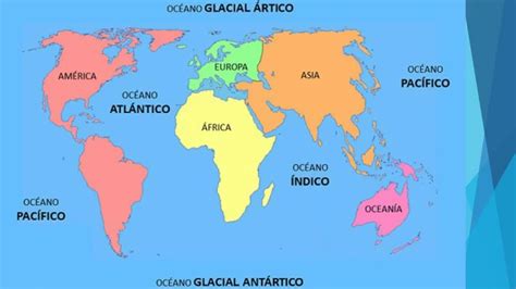 Mapa Del Mundo Con Nombres De Los Continentes Y Oceanos | Porn Sex Picture