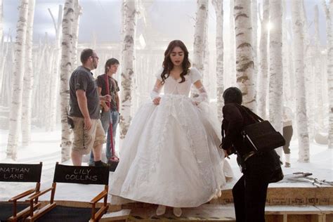 'Mirror, Mirror' Behind the scenes photos - Lily Collins Photo (28249549) - Fanpop