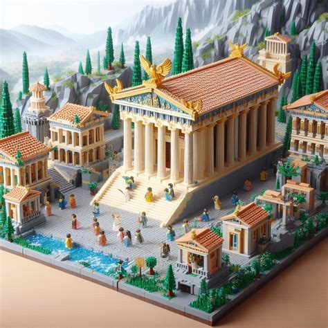 52 AI ideas for Lego MOCs Ancient Greece – How to build it