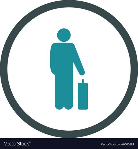 Passenger icon Royalty Free Vector Image - VectorStock