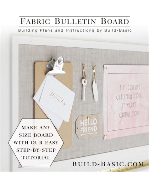 Build a Fabric Bulletin Board ‹ Build Basic