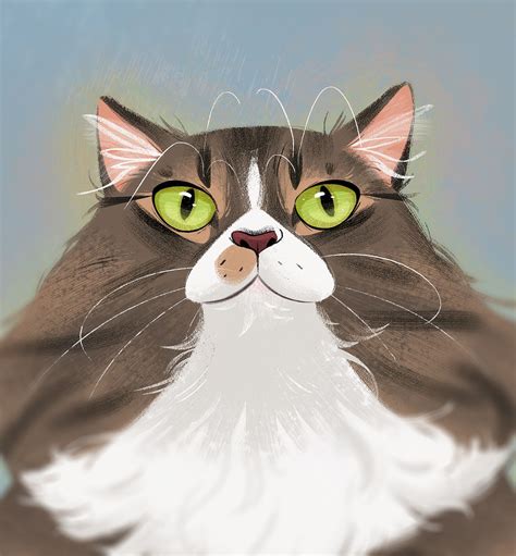 Cats on Behance | Cats illustration, Cat art, Cat illustration