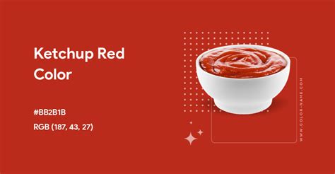 Ketchup Red color hex code is #BB2B1B