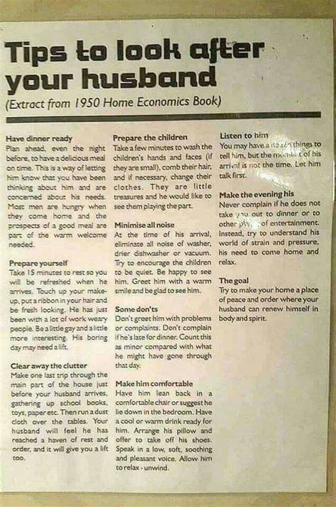 Retro home | Home economics, Economics books, Husband humor marriage