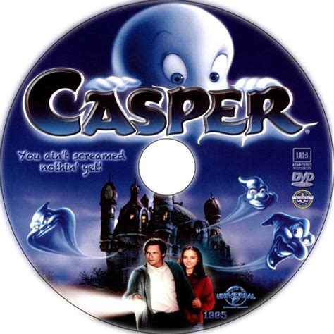 Casper DVD Label (1995) R1 Custom Art