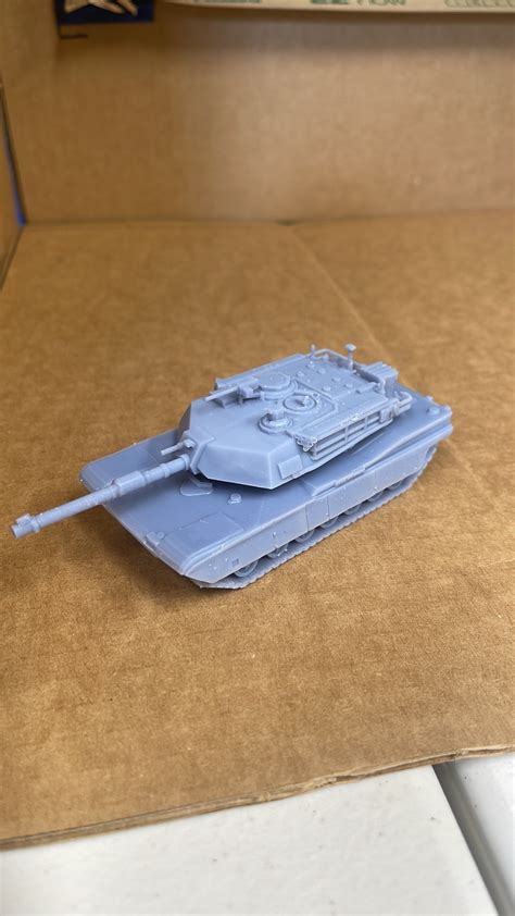 3D printer M1 Abrams Tank Model Kit • made with Mono x 6k・Cults