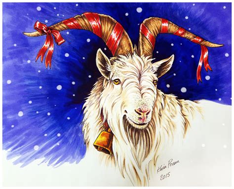 The Yule Goat ~ Imaginary Karin