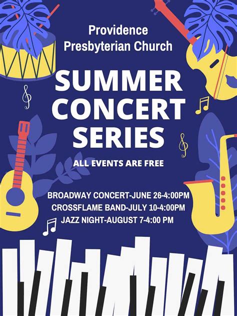 Providence Presbyterian Church Summer Concert Series - Charlotte On The ...