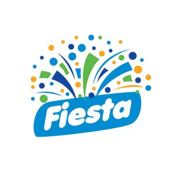 Abstract Logo For The Fiesta Vector Illustration Paint Cheerful Art ...