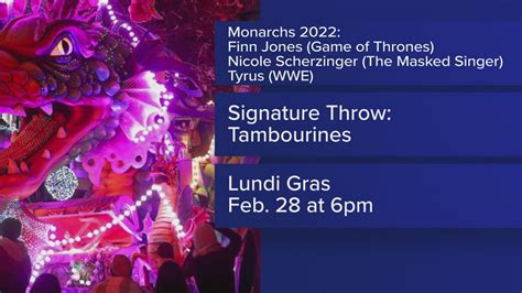 Krewe of Orpheus reveals 2022 monarchs, signature throws | wwltv.com